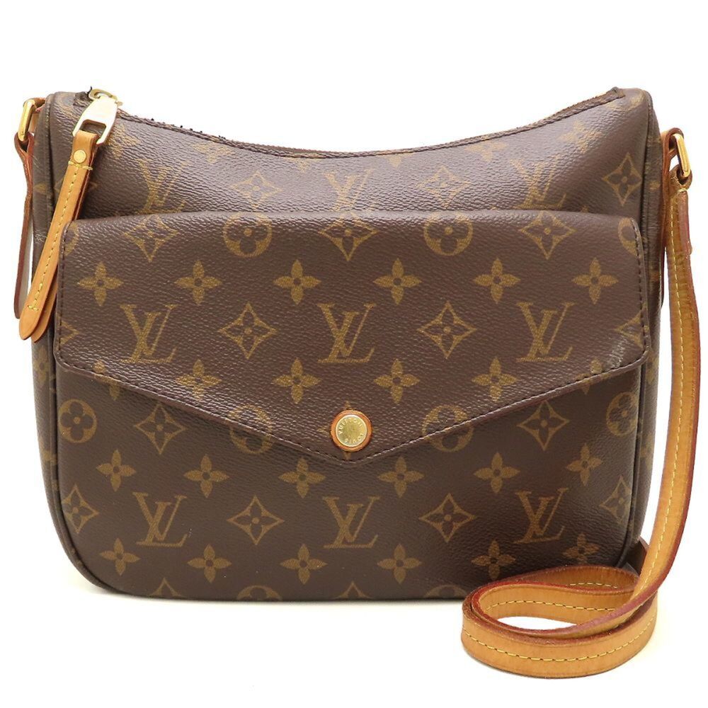 LOUIS VUITTON Monogram Mabillon M41679 Shoulder Bag, Brown, Women's 353523